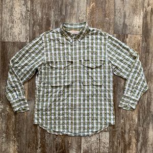 FILSON Vented Angler Plaid Long Sleeve Shirt
